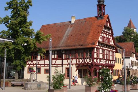 Das Fachwerk-Rathaus von Königsbach